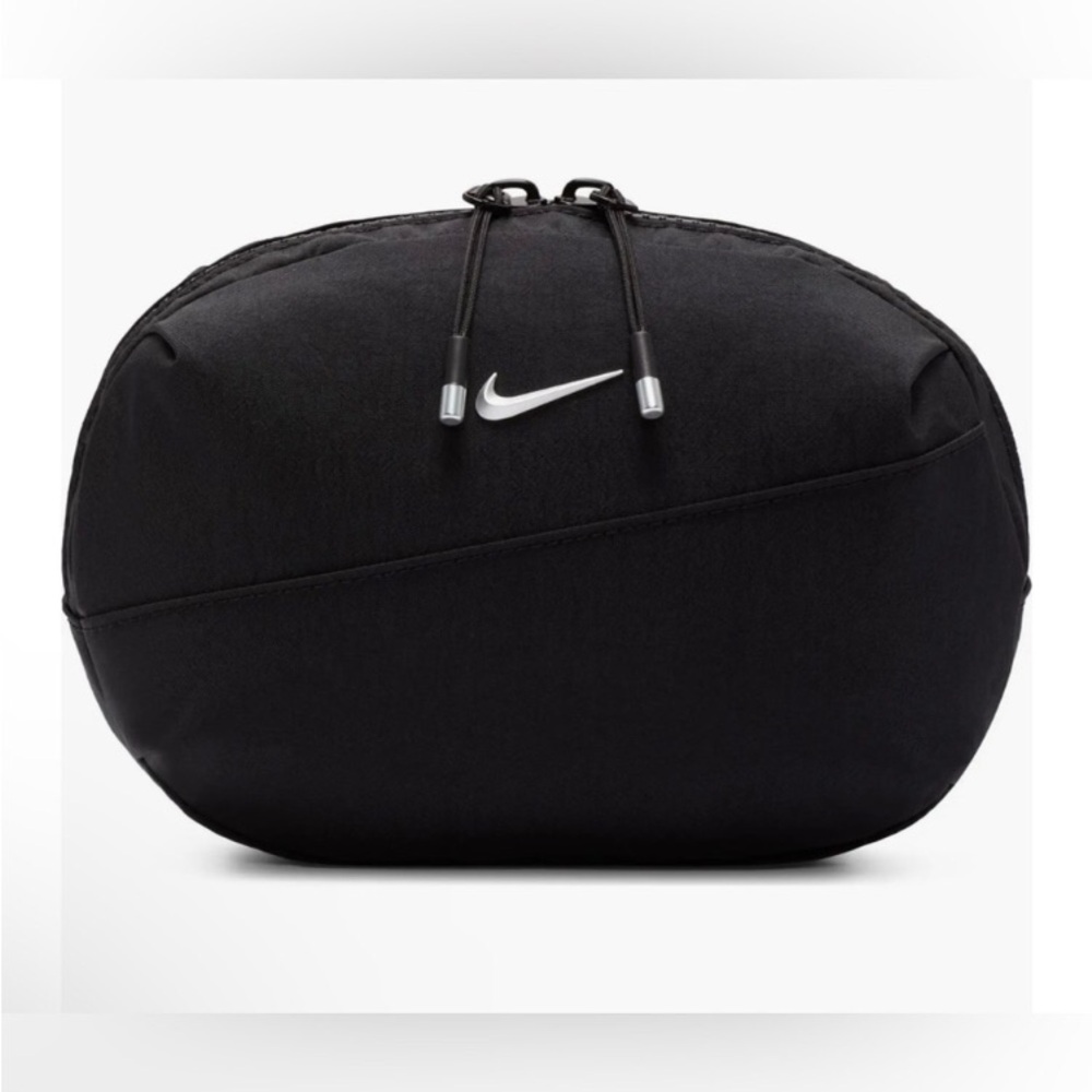 Nike Aura Black Waist Belt Bag - Jogging, Walking, Shopping | Hands Free - Picture 2 of 9